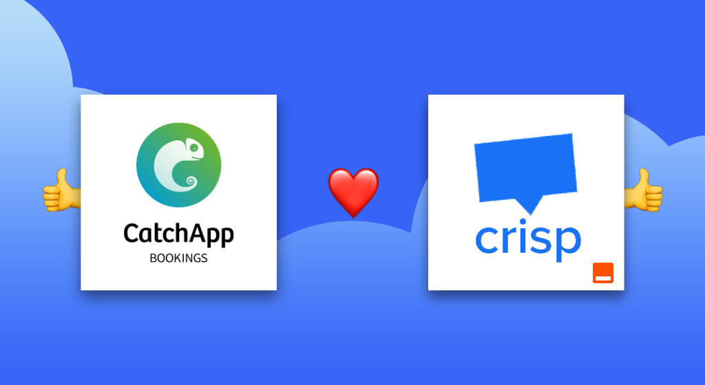 All-in-one messaging solution with Crisp and CatchApp Bookings
