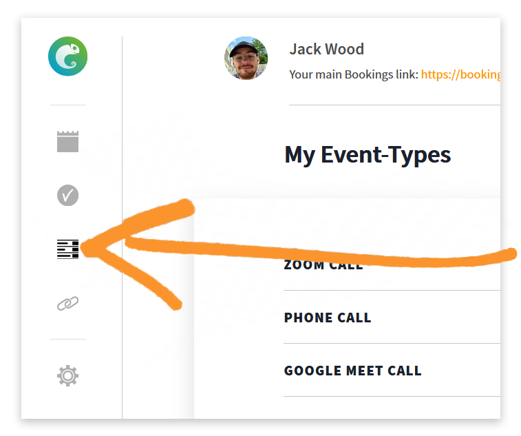 My event types