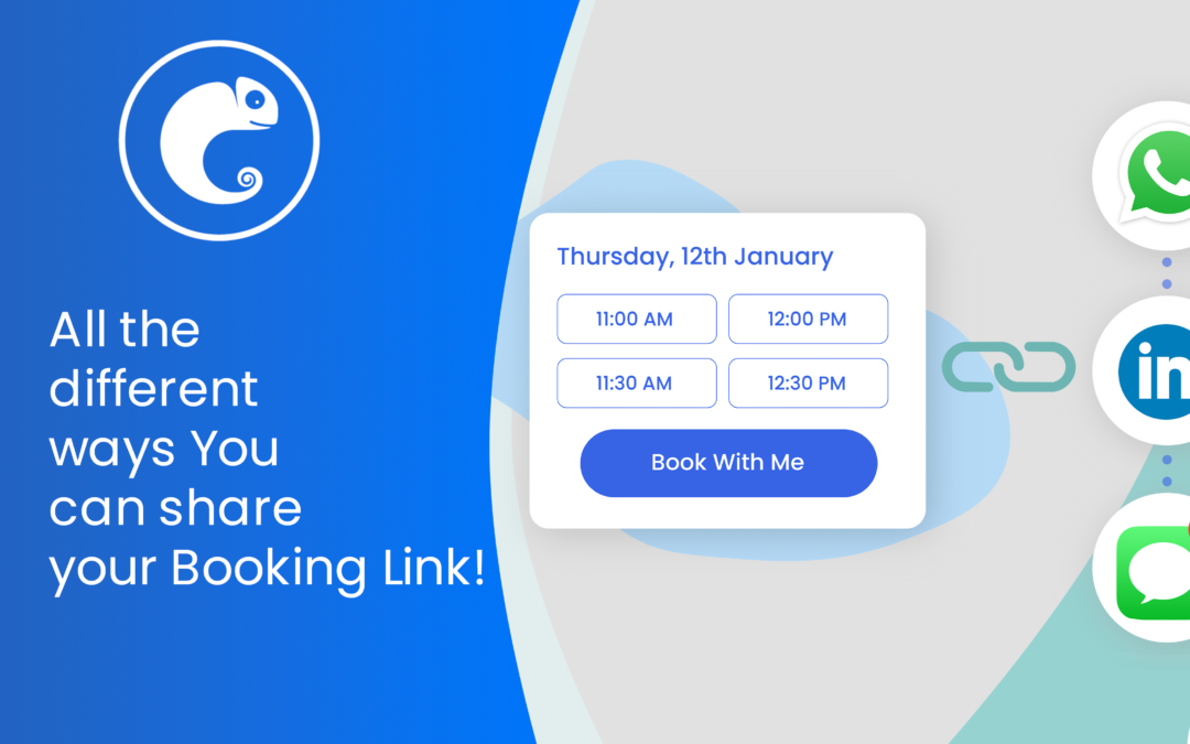 All the different ways You can share your Booking Link!