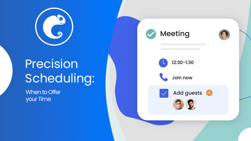 Precision Scheduling: When to Offer your Time - CatchApp